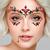Glitzersteine f�rs Gesicht, Vampirin Bild 2