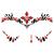 Glitzersteine f�rs Gesicht, Vampirin Bild 3