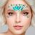 Glitzersteine f�rs Gesicht, Meerjungfrau Bild 2