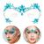 Glitzersteine f�rs Gesicht, Eisk�nigin Bild 3