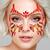 Glitzersteine f�rs Gesicht, Teufelin Bild 2