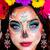 Glitzersteine f�rs Gesicht, Tag der Toten, Diamanten Bild 2
