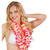 NEU Hawaiikette / Hulakette, pink