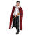 NEU Damen- und Herren Kostmumhang Knig / Knigin, 140cm, bordeaux