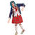 NEU Damen-Kostm Zombie Schulmdchen, inkl. Jacke, Bluse, Rock, Krawatte und Strmpfe, Gr. XS