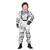 NEU Kinder-Kostm Astronauten-Overall, inkl. Helm, Gr. 116