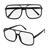NEU Brille 90er HipHop, farblose Glser
