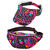 NEU Accessoire-Set 80s Funky Fashion, Schirmmtze und Bauchtasche