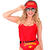 NEU Accessoire-Set Rettungsschwimmer / Lifeguard, Schirmmtze und Bauchtasche Bild 3