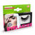 NEU Knstliche Wimpern, 1 Paar mit Wimpernkleber, Schwarz mit Kristall-Strass Bild 2