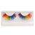 NEU Knstliche Wimpern, 1 Paar mit Wimpernkleber, Regenbogen - Regenbogen