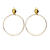 NEU Ohringe Creolen fr Pirat, Wahrsagerin, Orient & Co., 2er-Pack, Gold