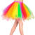 NEU Tutu Tullrock mehrlagig, Regenbogen-Bunt, Gr. S-M - Regenbogen-Farben