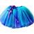 NEU Tutu Tllrock mehrlagig, blautne, Einheitsgre - Blau-Tne