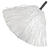 Pompon / Pom Pom mit Griff, 1 Stck, Wei