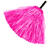 Pompon / Pom Pom mit Griff, 1 Stck, Pink - Pink