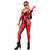 NEU Damen-Kostm Bser Harlekin, Overall mit Maske, Handschuhen und Messer, Gr. XS Bild 2