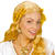 NEU gyptisches Stirnband mit Pailletten und Perlen, gold Bild 2