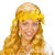 NEU gyptisches Stirnband mit Pailletten und Perlen, gold Bild 3