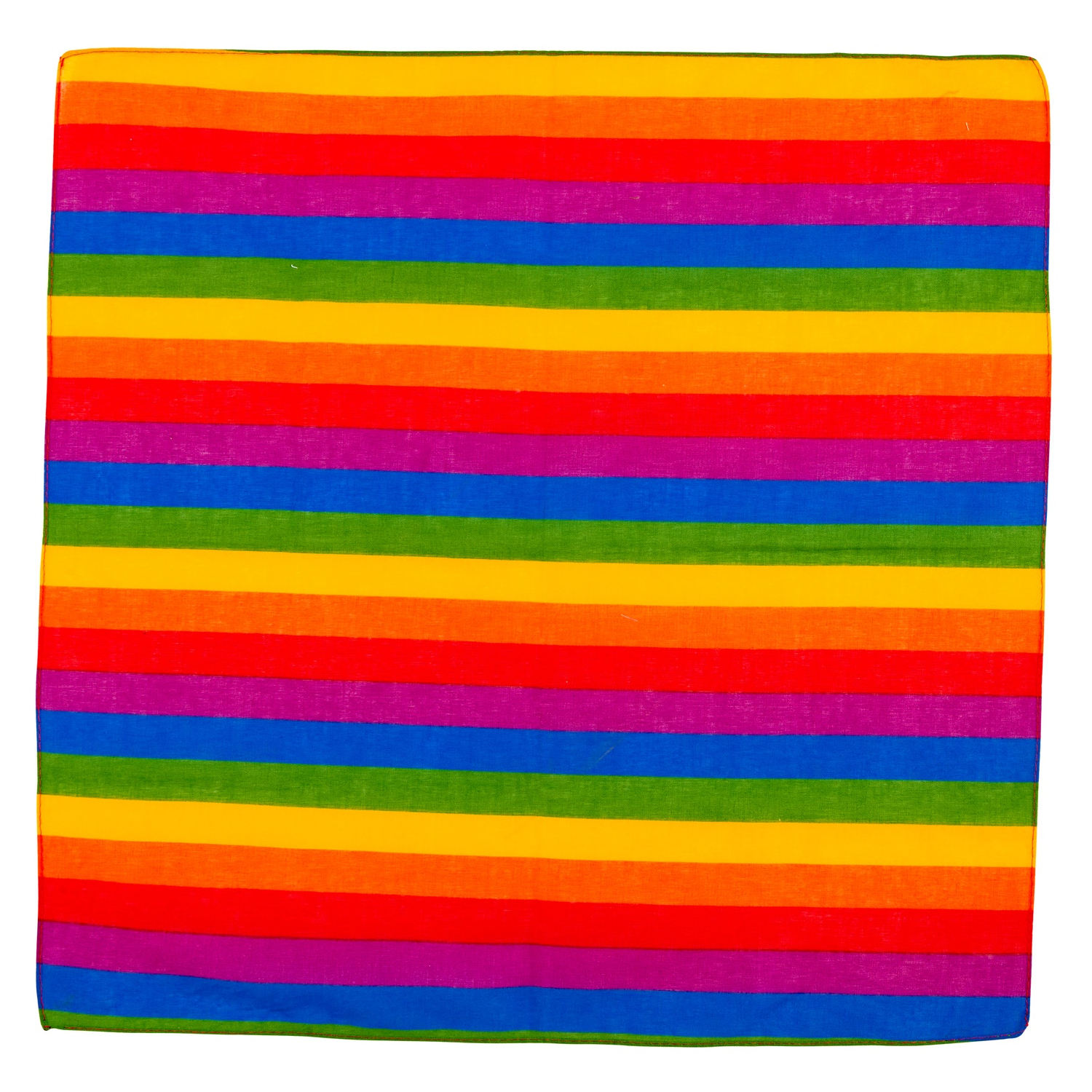 NEU Bandana Regenbogen, Baumwolle, 55x55 cm Bild 2