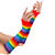NEU Armstulpen Regenbogen, fingerlos