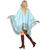 Poncho Hippie Deluxe, hellblau Bild 2