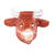 SALE Maske Kuh aus Plastik, Kindergre