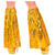 NEU Beinstulpen 70er-Disco Style, gold