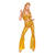NEU Beinstulpen 70er-Disco Style, gold Bild 2