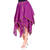 NEU Damen-Chiffon-Rock Bauchtnzerin, mehrlagig, lila, Einheitsgre