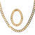 Schmuck-Set Rapper, gold, Kette & Armband