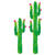 Deko-Set Kaktus, 180 und 120 cm, 2 Stück - Deko-Set Kaktus