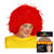 Percke Kinder Junge Mdchen Clown Strubbelkopf, rot - mit Haarnetz