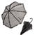 Schirm aus Spitze, schwarz, ø 83 cm