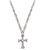 SALE Kette Gothic Kreuz, silber