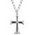 SALE Kette Gothic Kreuz, silber Bild 2