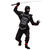 Kinder-Kostüm Schwarzer Ninja, Gr. 128 - Größe 128