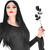 Schwarze Rose, 44 cm Bild 2