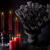 Schwarze Rose, 44 cm Bild 4