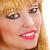 NEU K�nstliche Wimpern, 1 Paar mit Wimpernkleber, Gold Metallic Bild 3