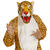 SALE Vollmaske Tiger, Latex Bild 2