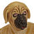 SALE Vollmaske Bullmastiff, Latex