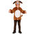 Kinder-Kostüm Plüschjacke Hund, Gr. 92-98 - Größe 92-98
