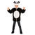 Kinder-Kostüm Plüschjacke Panda, Gr. 92-98 - Größe 92-98