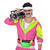 Tasche 80er Bauchtasche, neonfarben