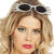 SALE Brille Miss Extravaganz, silber/wei