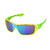 NEU Brille 80er-Jahre, neon-gelb mit verspiegelten Glsern