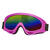 SALE Brille Skifahrer mit verspiegelten Glsern, neon-pink