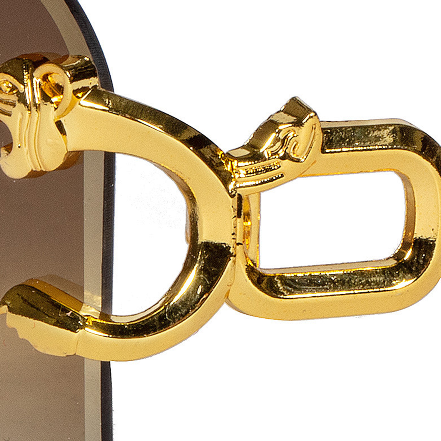 NEU Brille Festival Leopard, mit goldenen Bgeln Bild 2