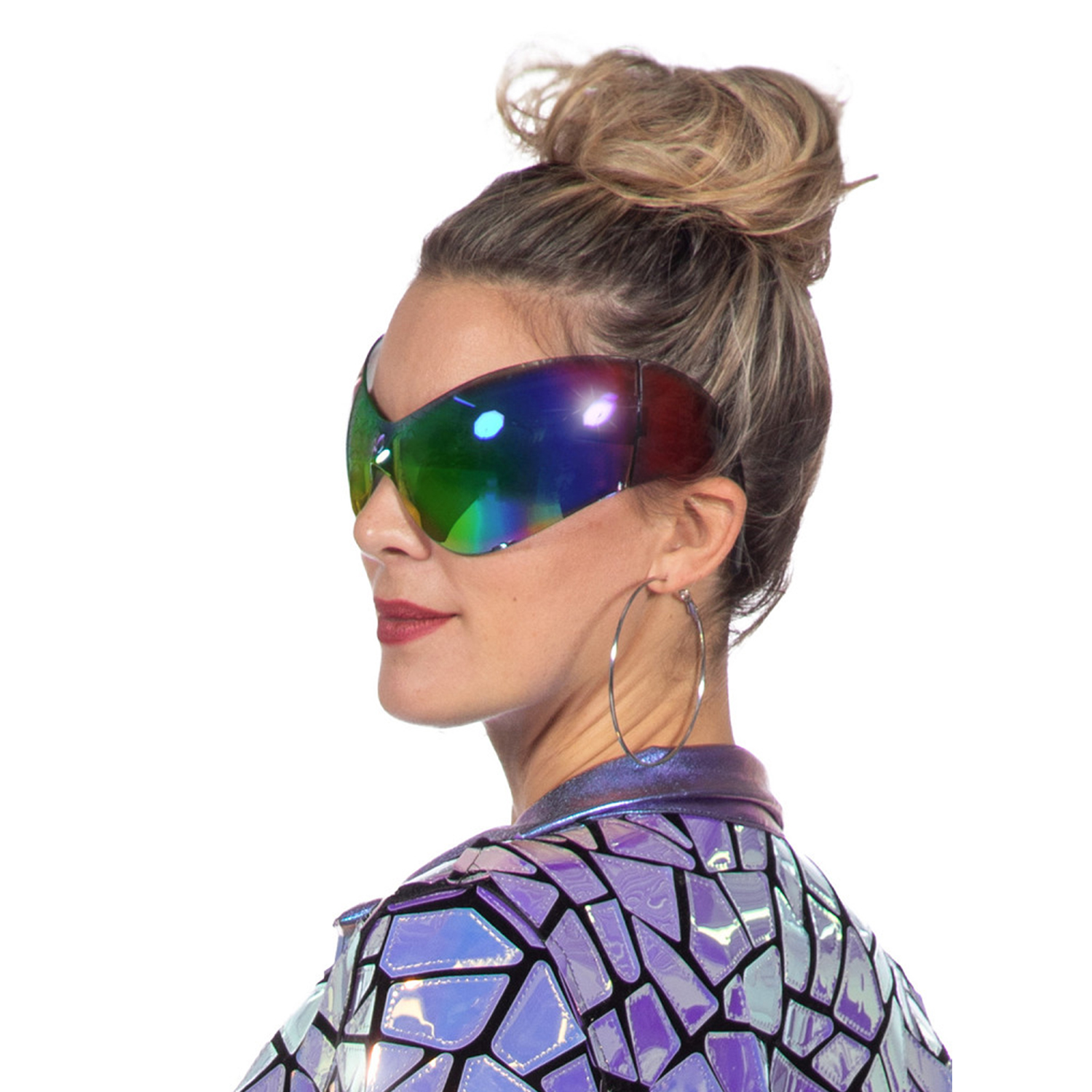 NEU Brille Festival Space, mit verspiegelten Glsern Bild 2